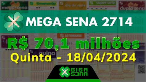 Resultado da Mega Sena 2714, Quinta